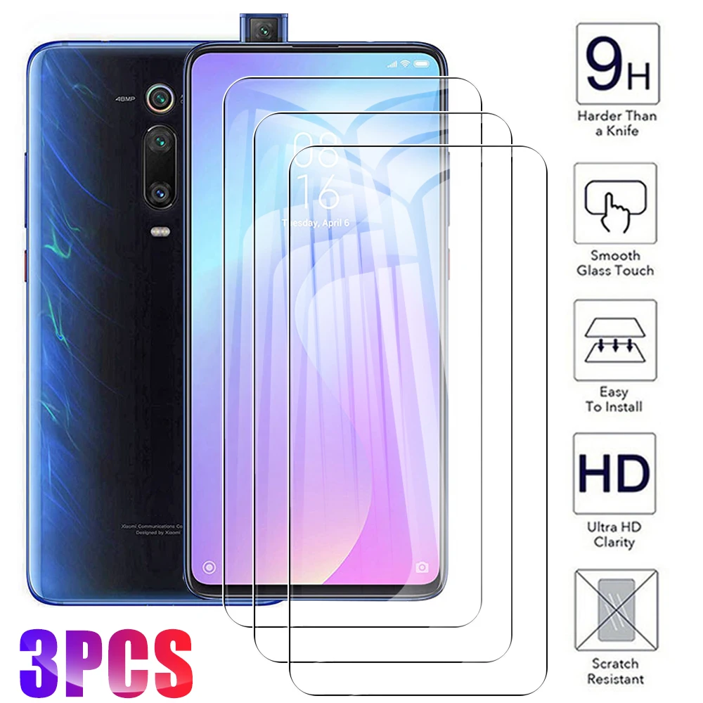 

3pcs Mi9t Tempered Glass Protective For Xiaomi Mi 9T Mi9 Pro On Xiomi 9 Se Lite Mi9se 9pro 9se 9lite 9tpro Screen Protector Film