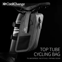 coolchange bicycle bag waterproof reflective large capacity cycling saddle tail rear seat bag mtb road bike bag bike accessories