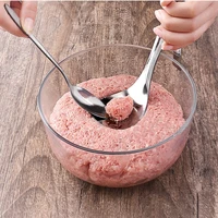 transhome meatball maker spoon nonstick meatball maker stainless steel meat ball mold kitchen utensil gadget meat tool