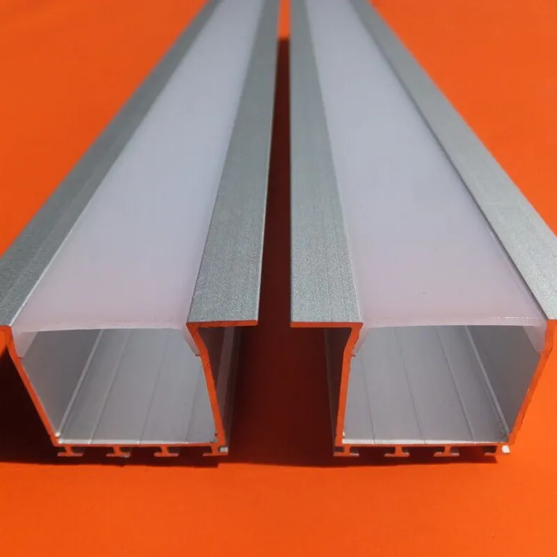 Бесплатная доставка 2 дневный светодиодный алюминиевый профиль для светодиодной