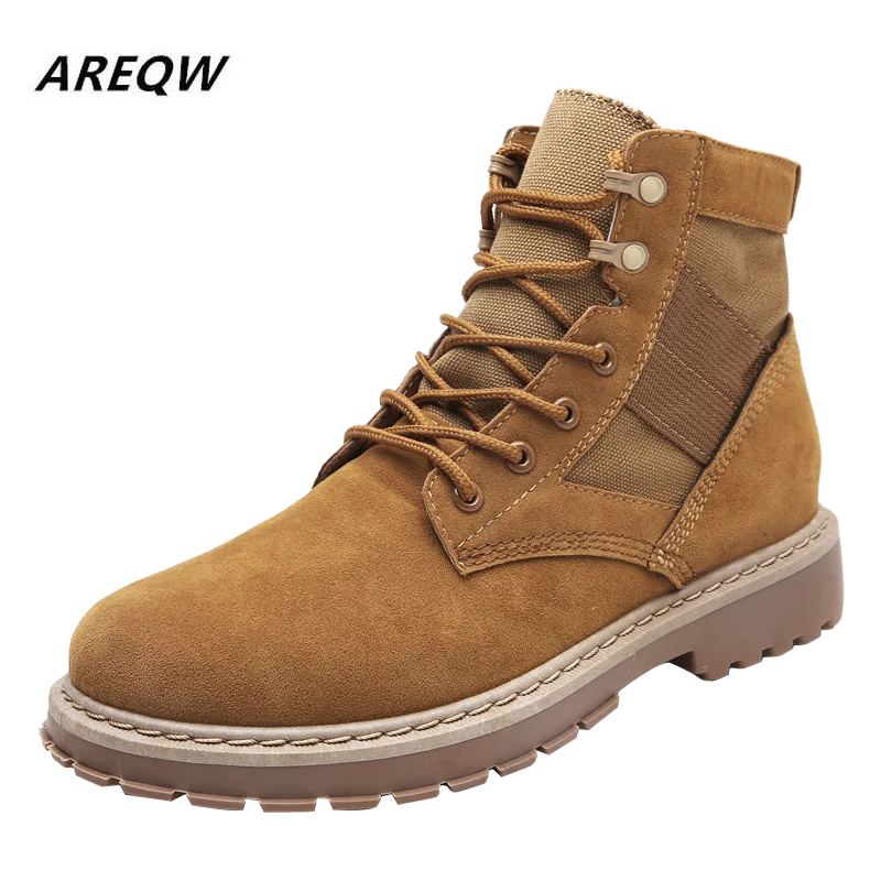 Выразительные мужские парусиновые туфли смешанных цветов на плоской подошве