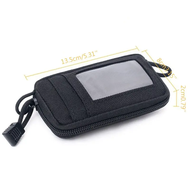

2021 New Travel Wallet Card Bag EDC Pouch Camping Hiking Waterproof Waist Bag Hunting Key Case