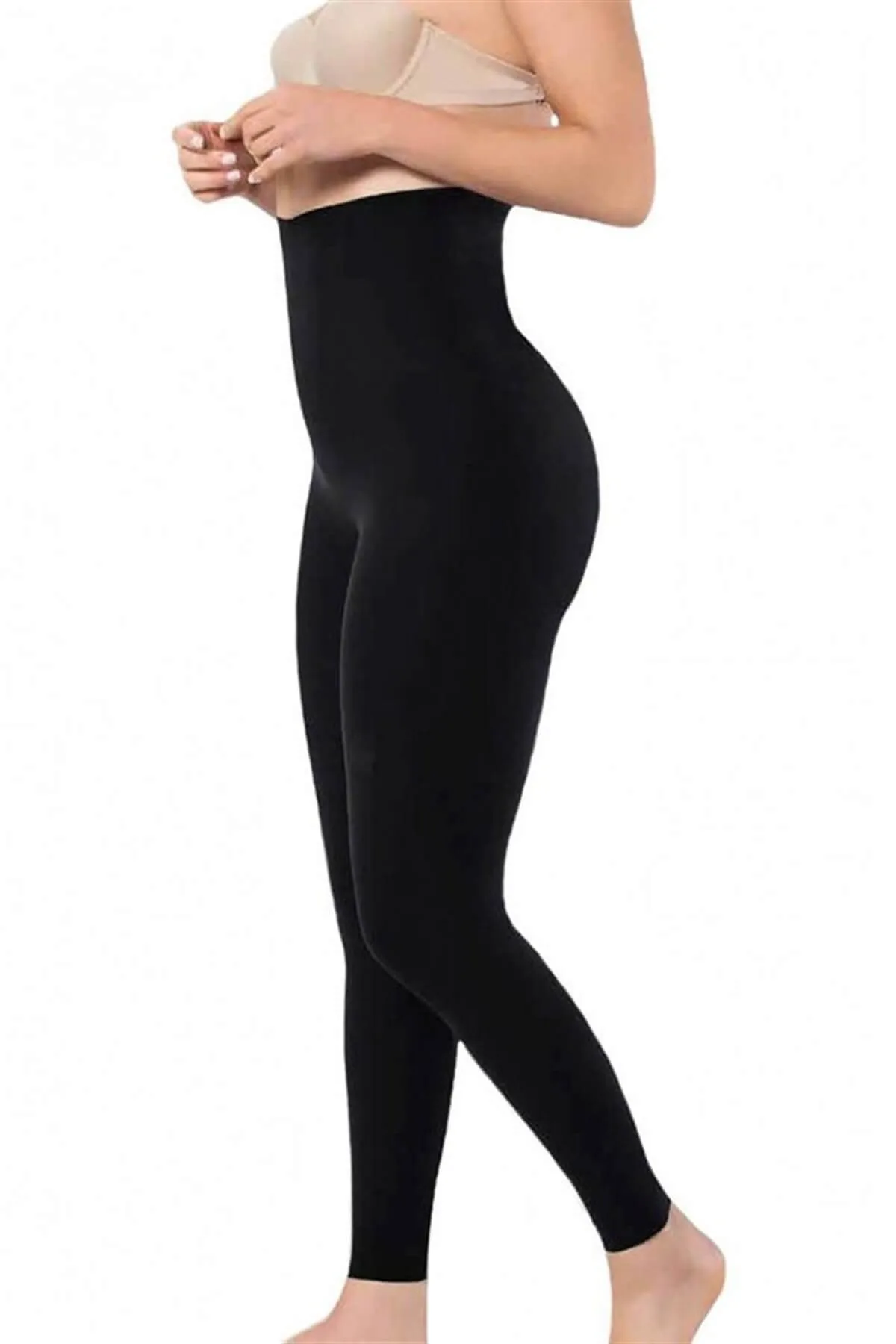 

nceltici Firming High Waist Black Corset Tights Fitness Health Slimming