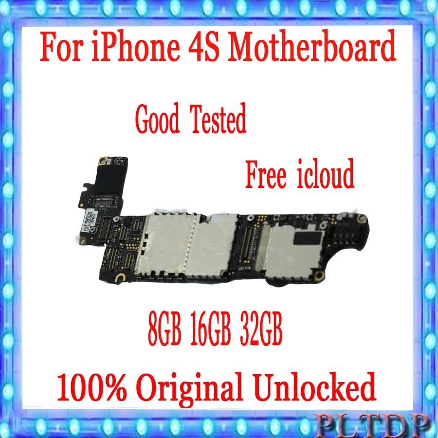 Материнская плата для iphone 8 ГБ/16 ГБ/32 ГБ с системой OS оригинальная