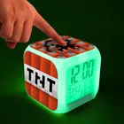 Часы пиксельные Майнкрафт - Блок ТНТ