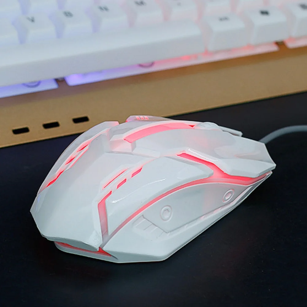 Ergonomic Wired Gaming Mouse 3Keys 1200DPI LED USB Computer Gamer Mice X7 Silent Mause With Backlight For PC Laptop мышь | Компьютеры