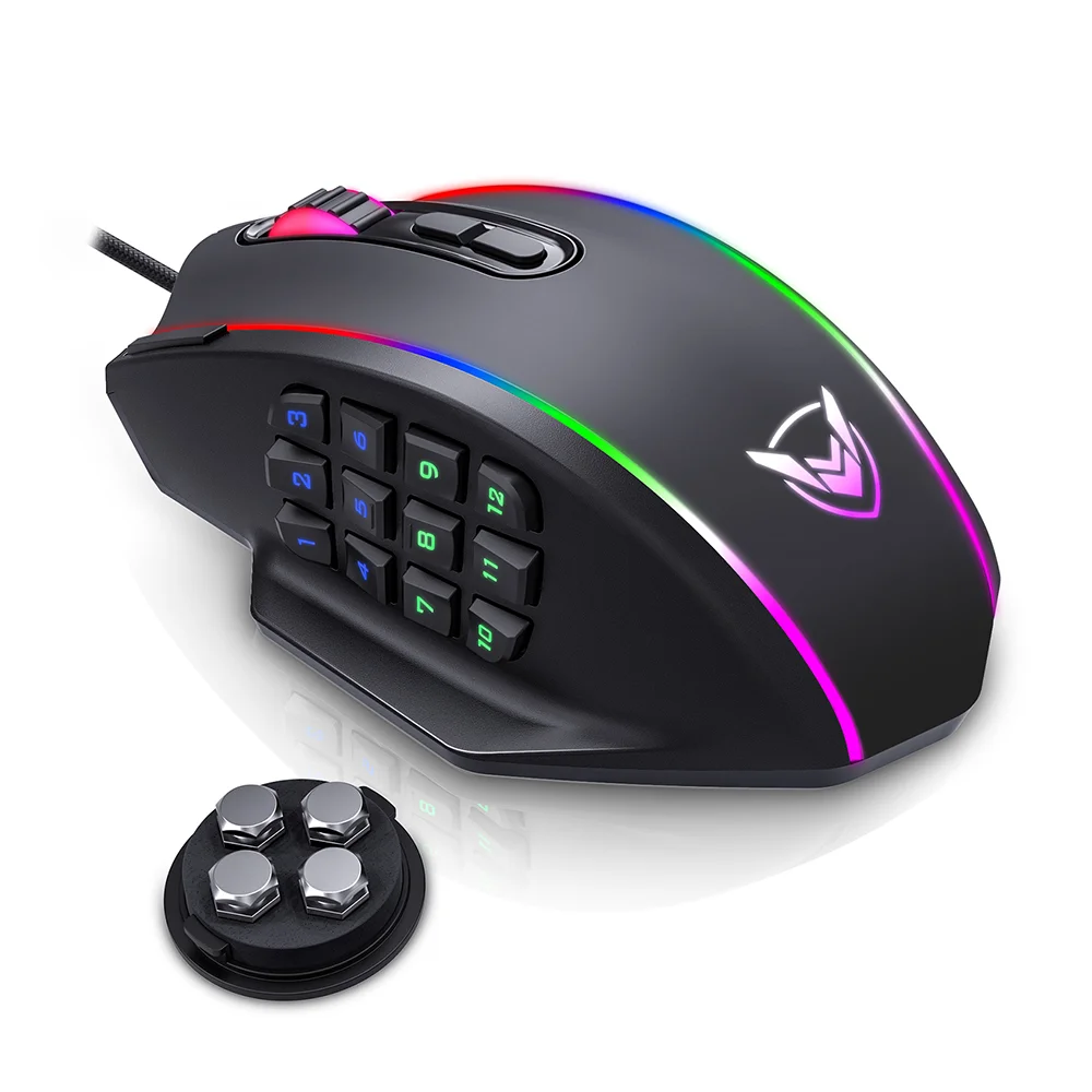 

Игровая мышь VicTsing, 16000 DPI, 20 программируемых кнопок