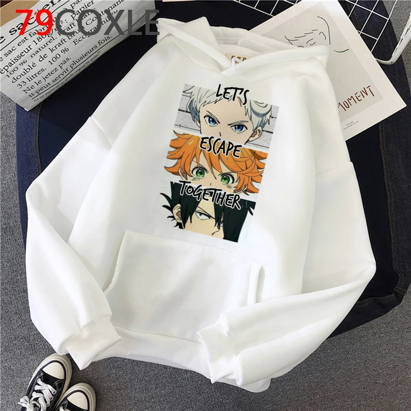 

the Promised Neverland hoodies men streetwear harajuku plus size men hoody clothing anime