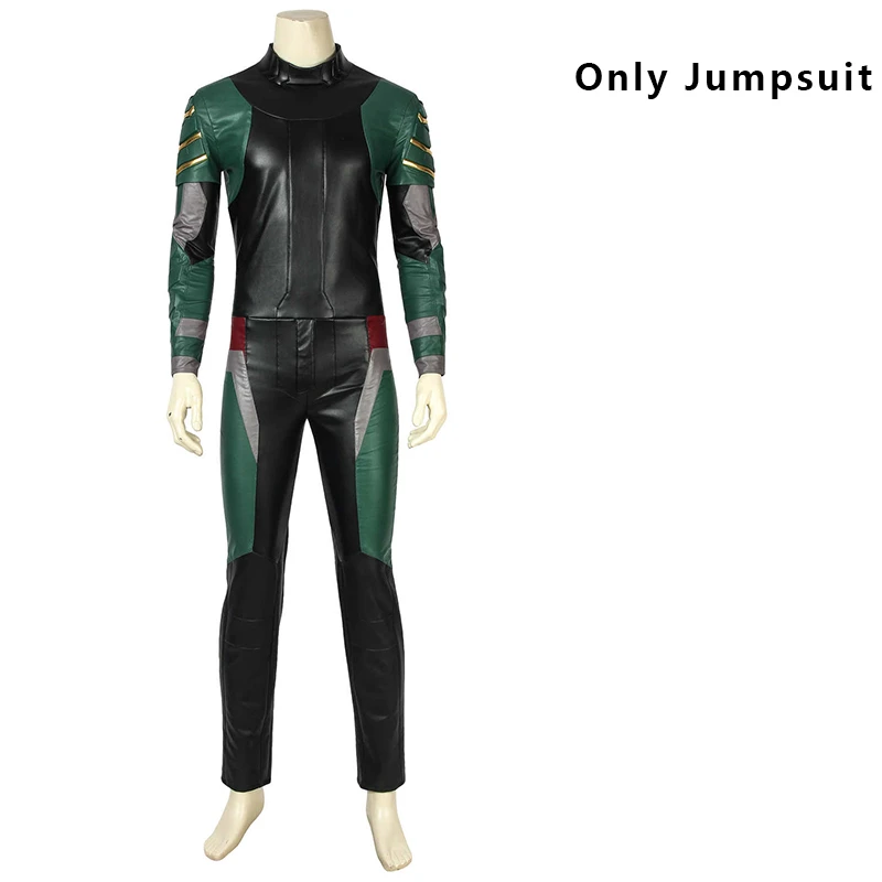Only jumpsuit Фильм DC Бэтмен Робин, Косплей Костюм Ночной член Грейсон Взрослый Хэллоуин команда супергероев сапоги комбинезон плащ костюм - Цвет: Only jumpsuit