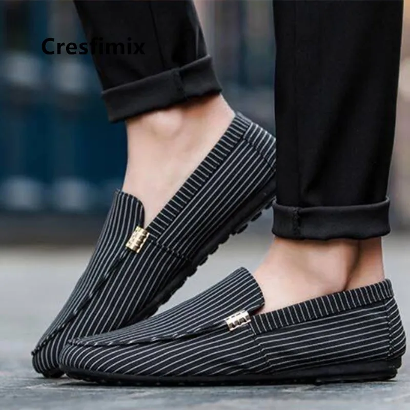 Cresfimix chaussures masculines/Мужская Повседневная Уличная джинсовая обувь на плоской