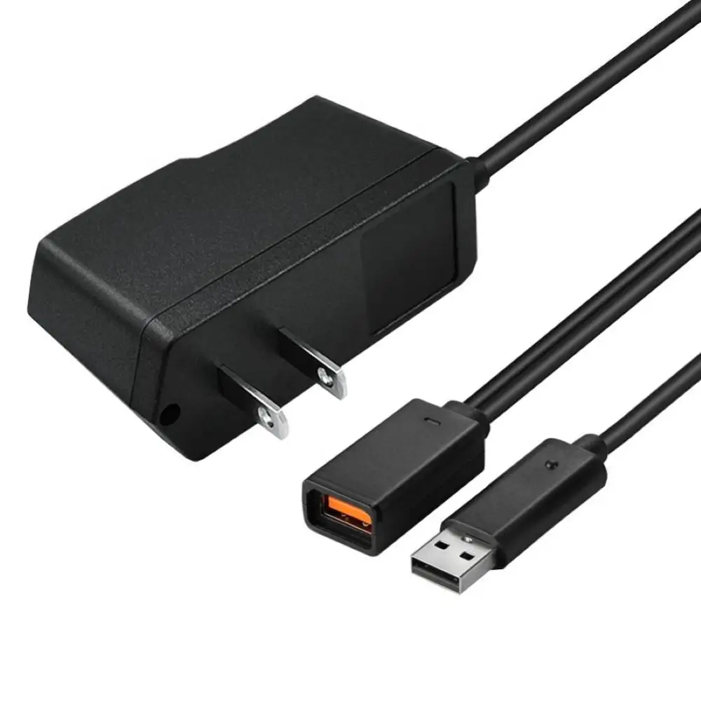 Black AC 100V-240V Power Supply EU Plug Adapter USB Charging Charger For Microsoft/Xbox 360 XBOX360 Kinect Sensor images - 6