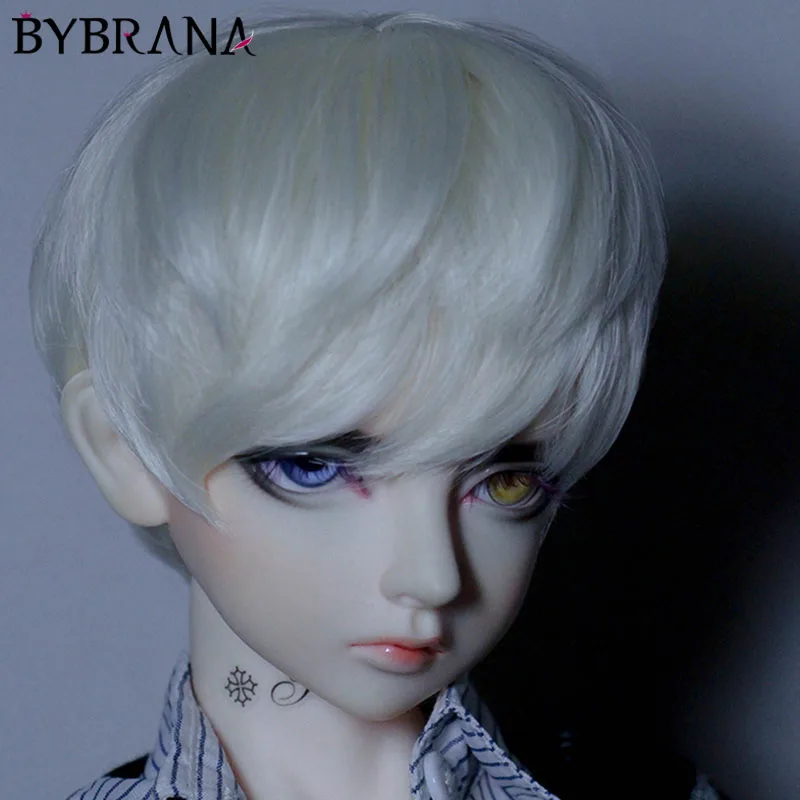 Парик Bybrana Bjd 1/3 1/4 1/6 мужская кукла дяди Sd для ежедневного использования с