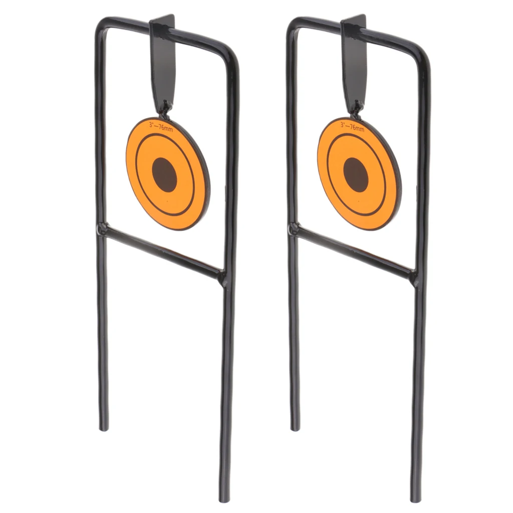 2 шт. сверхмощные самонастраиваемые цели металлические стрельбы для охоты