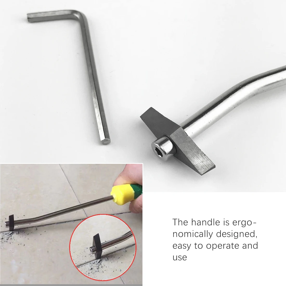 

Professional Floor Wall Seam Cleaner Tile Gap Ceramic Tile Grout Remover Tungsten Steel Drill Bit Cement Cleaning Hand Tool