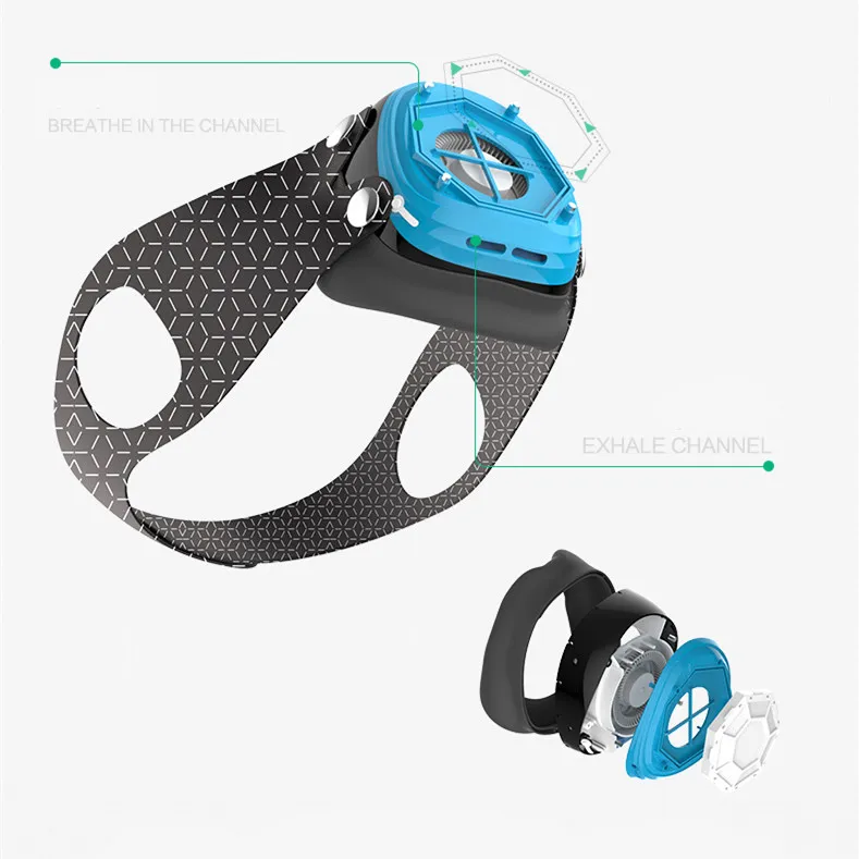 Новая электрическая противотуманная маска Hootim PM2.5 стерилизующая анионная