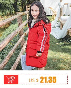 Sundae Angel Gilding Fabric Glossy Long Jacket Winter For Girls Hooded Warm Down Cotton Boys Outerwear Children's Parkas Coats
