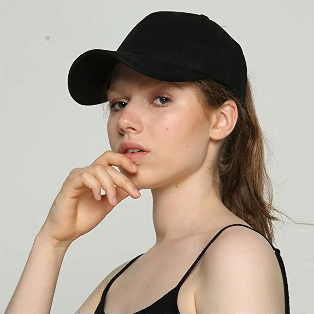 Модная световая доска однотонная бейсболка для улицы конский хвост грязные