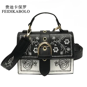 Маленькая квадратная сумка для женщин, модная Винтажная сумочка на плечо для молодых девушек, черные мессенджеры из искусственной кожи, 2021