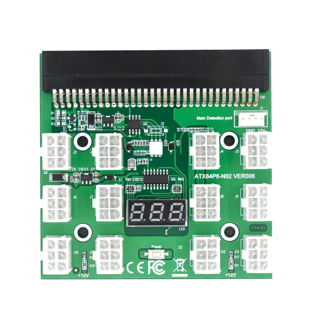 1200 Вт PSU источник питания протестирован DL580G6 G7 HSTNS-PL30 + плата разрыва 50 см psu кабели
