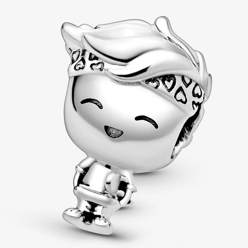 

Fashion 925 Sterling Silver Beads Boy Teenager Charms fit Original Pandora Bracelets Women DIY Jewelry