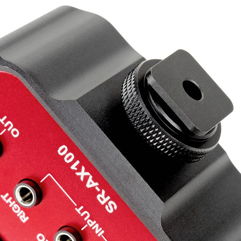 

Saramonic SR-AX100 Universal Microphone o Adapter Mixer with Stereo & Dual Mono 3.5mm Inputs for DSLR Cameras & Camcorders