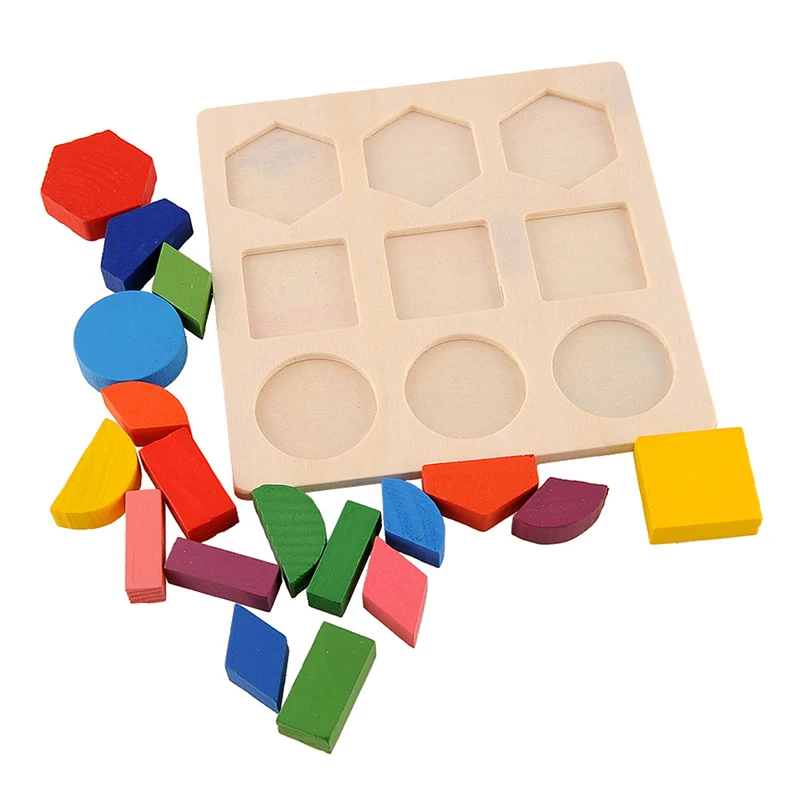 Интеллектуальная Геометрическая игрушка ранняя развивающая детская