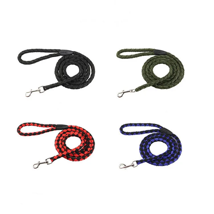Тканый поводок для собак высокого качества товары прогулок на открытом воздухе