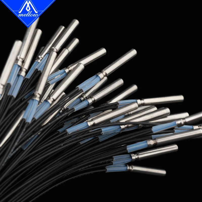 Мягкий 3D принтеры Запчасти HT NTC100K Ом термистор Высокая Температура NTC 3950 100 к