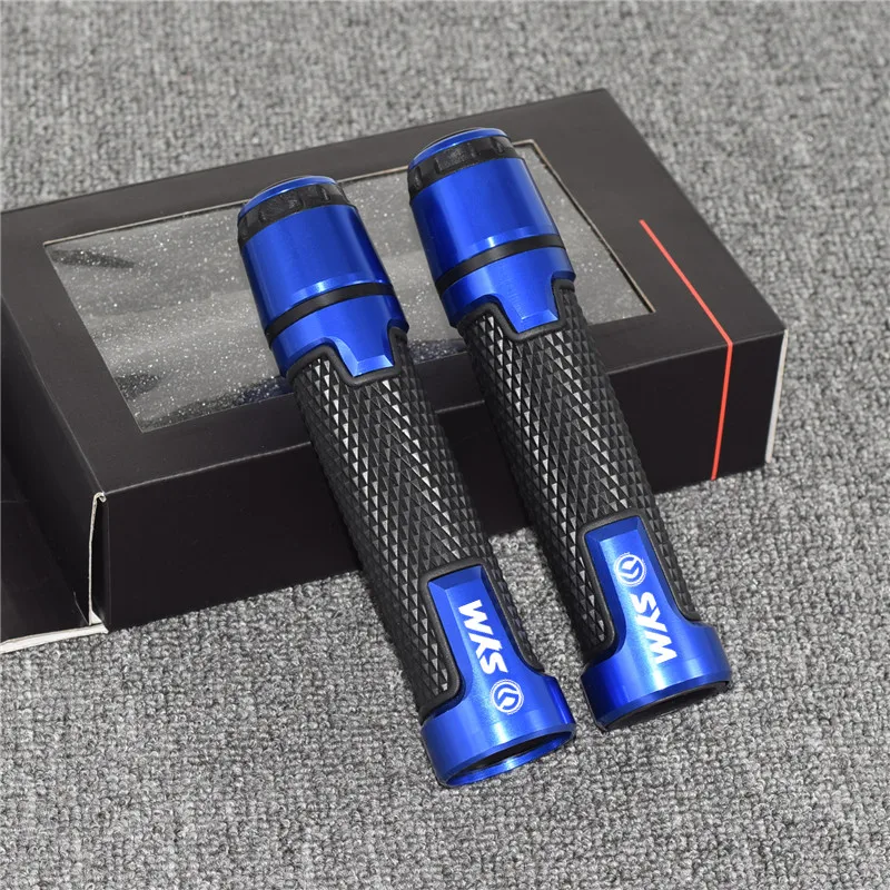 Universal 7/8&quot Motorcycle handle grip for SYM Joymax Z 125 200 250 300 GTS 250i 300i T3 CNC Aluminum scooter handlebar grips |