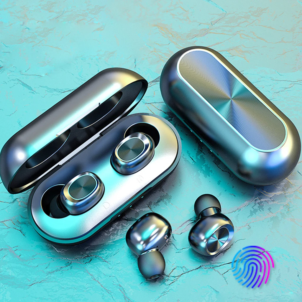 Беспроводные наушники B5 TWS с сенсорным управлением Bluetooth Hi Fi микрофоном и