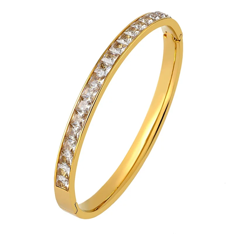 Классические брендовые золотистые и Серебристые браслеты для женщин модные