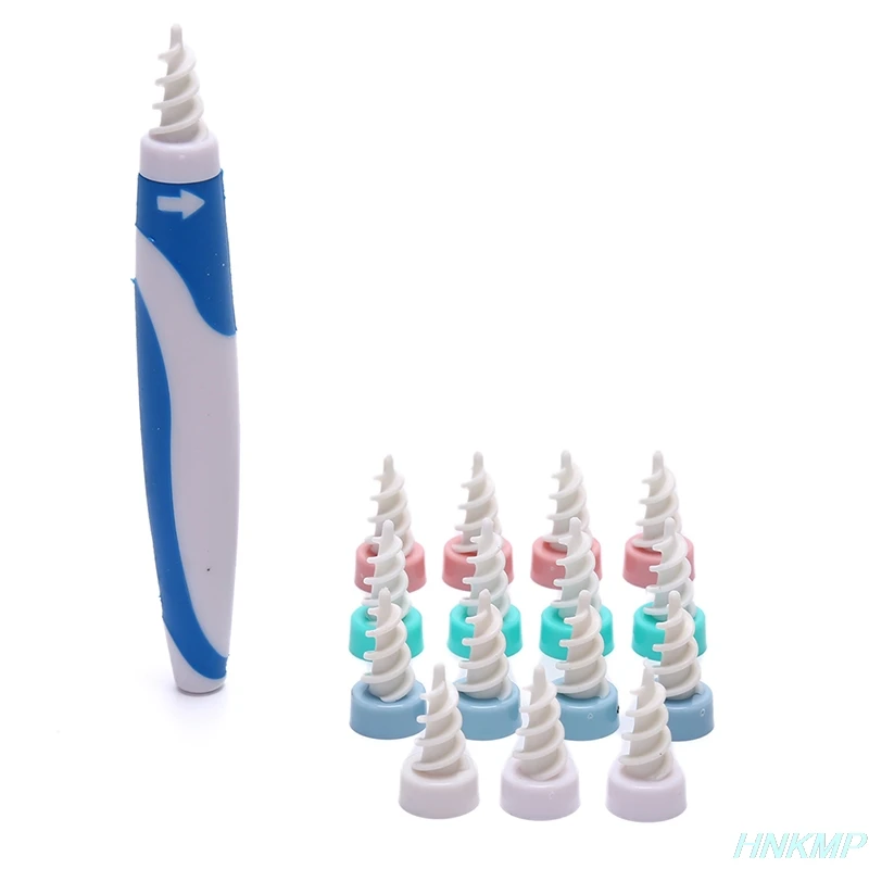 

New Ear Wax removal 16 Tips Spiral Smart Ear Care Clean Earpick Wax Remover Curette Ear Cleaner Spoon plugs Spirals Care Tool