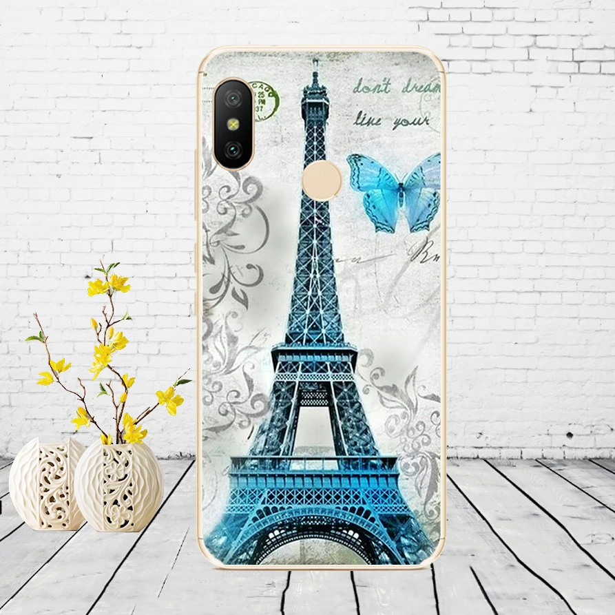 K18 Силиконовый чехол для Xiaomi mi A2 LITE, чехол с полной защитой, мягкая задняя крышка из ТПУ, чехол для телефона s для Xio mi A2 LITE, бампер - Цвет: K18