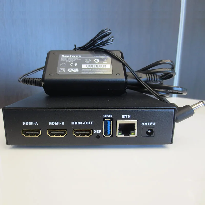 ENC2 усиленный 2-канальный 4K HDMI H.265 H.264 NDI HX SRT Видео Аудио потоковый кодировщик IPTV для