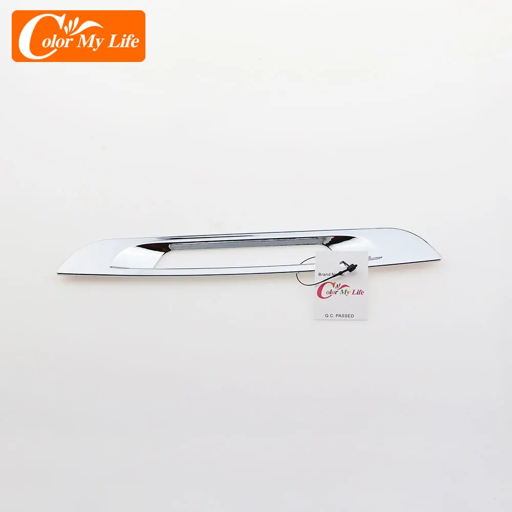 ABS Chrome Car Center Condole CD Panel Decoration Cover Trim Sequins Sticker for Kia Sportage SL 3 R Sportage3 2011 - 2015 Parts |