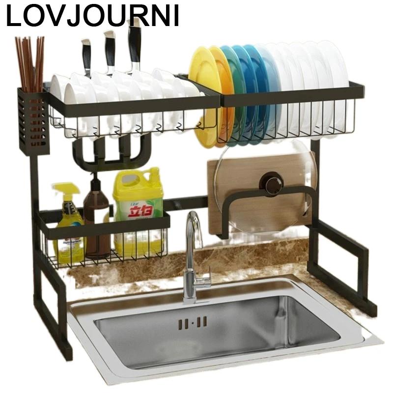 Organizadores De органайзер для кладовки из нержавеющей стали Cocina Mutfak держатель