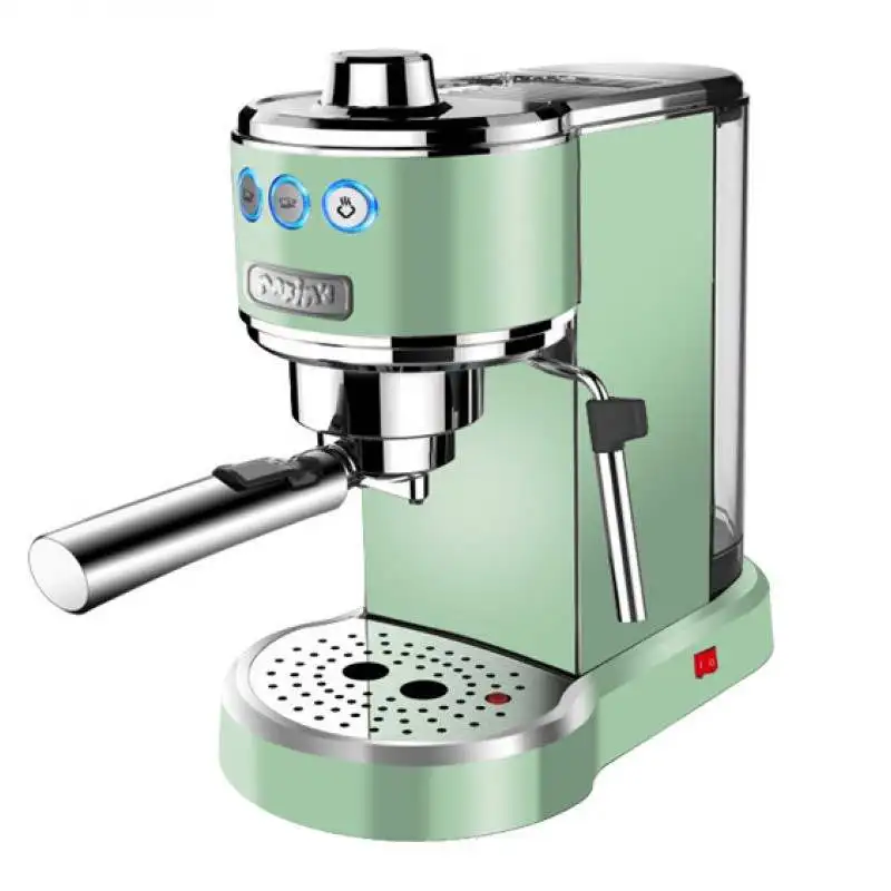 

Italian Coffee Machine Espresso Pump Type Consumer and Commercial Retro Steam Milk Frother Steamer Coffee Maker