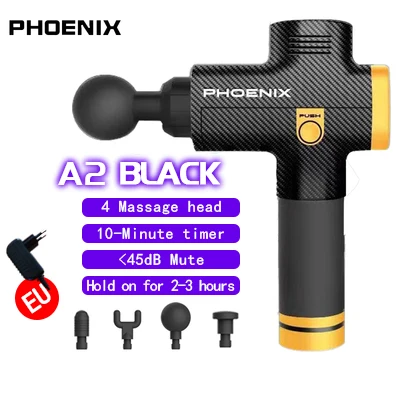 Феникс А2 пистолет для массажа Мышц Массажер глубоких тканей терапия тренировки