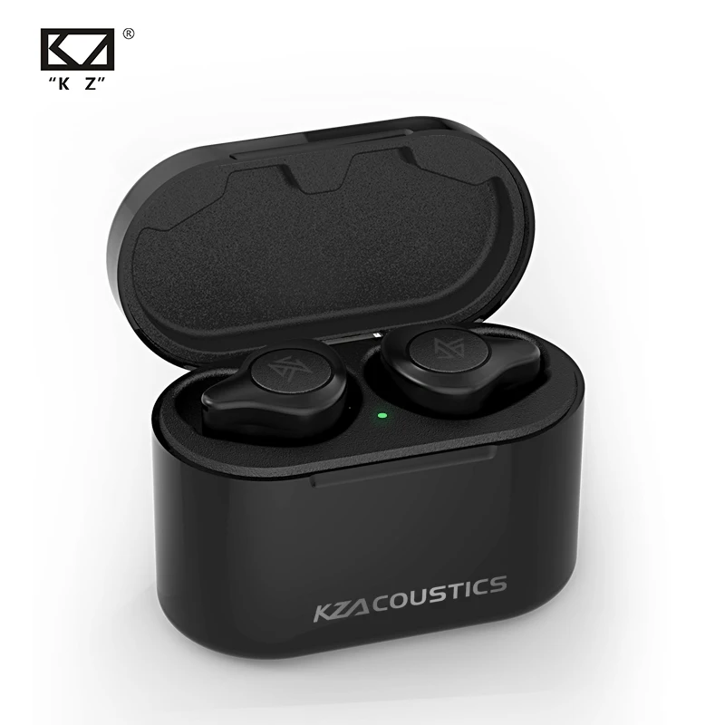 Беспроводные наушники KZ S2 TWS Bluetooth 5 0 динамические/гибридные игровые с сенсорным