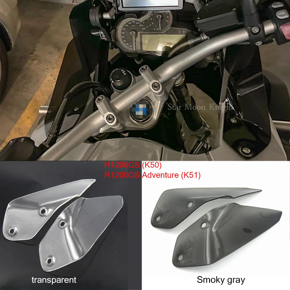 

For bmw R 1200 GS r1200gs adv K50 K51 2014 2015 2016 2017 Upper Deflector Side windscreen windshield Motorcycle Wind Deflector