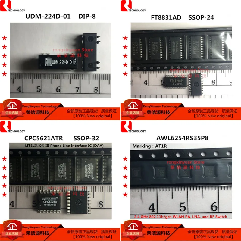 2 шт./лот UDM 224D 01 DIP8 FT8831AD FT8831 SSOP24 CPC5621ATR CPC5621A SSOP32 AWL6254RS35P8 AWL6254RS35 AT1R AWL6254 новый