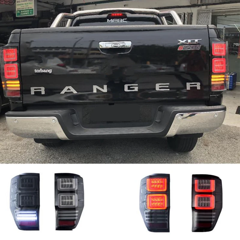 

Car LED Taillight Assembly for Ford Ranger 2012-2018 Car Accessories Modification Tail Light Signal Light