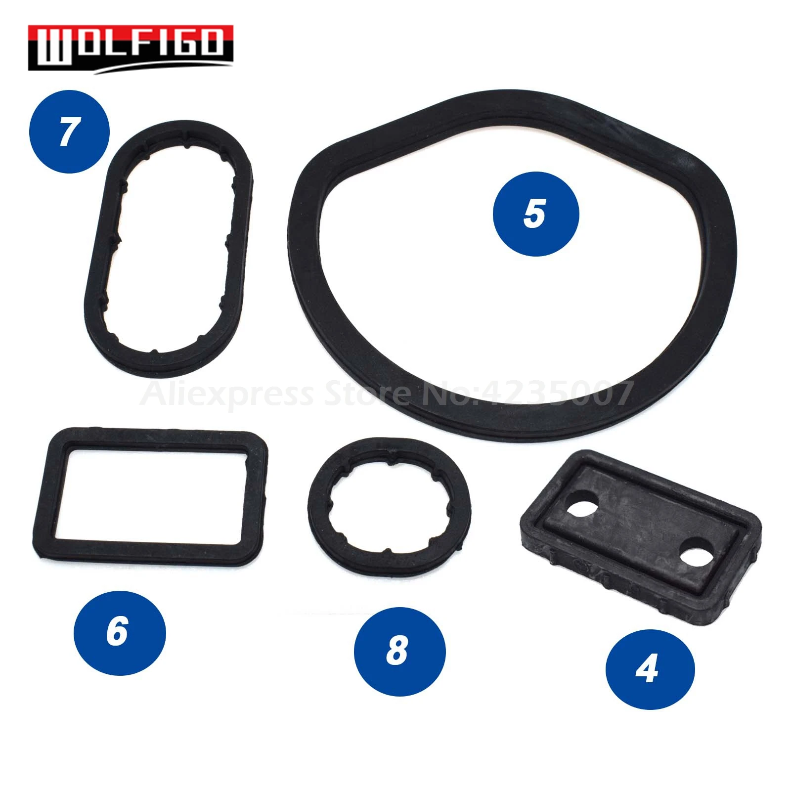 WOLFIGO новый комплект уплотнений для масляного фильтра Mercedes Benz W163 W203 W208 1121840061 1121840261