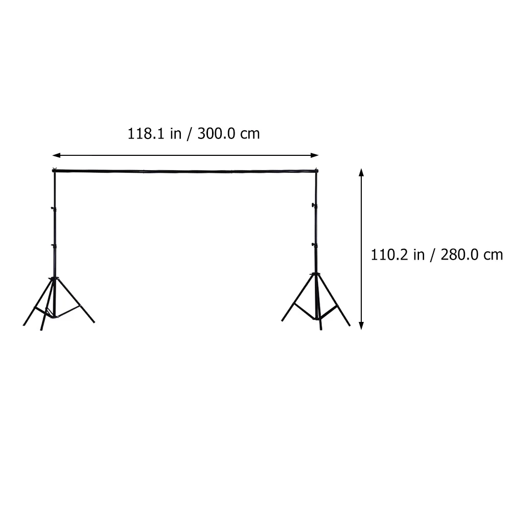 

1 Set Background Rack with Backdrop Video Studio Background Stand Photo Prop Photography Prop Background Stand