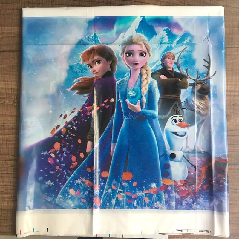 Disney Холодное сердце 2 украшения для дня рождения детские одноразовые бумажные