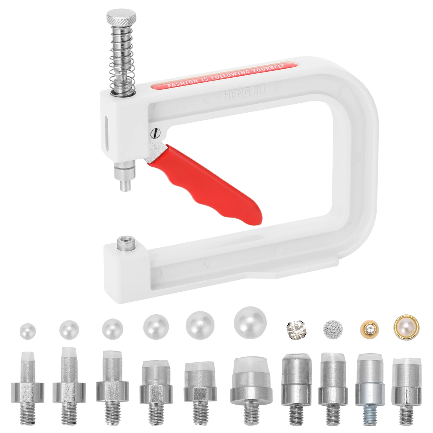 Ручная машина для изготовления бусин с гвоздями набор жемчужных заклепками
