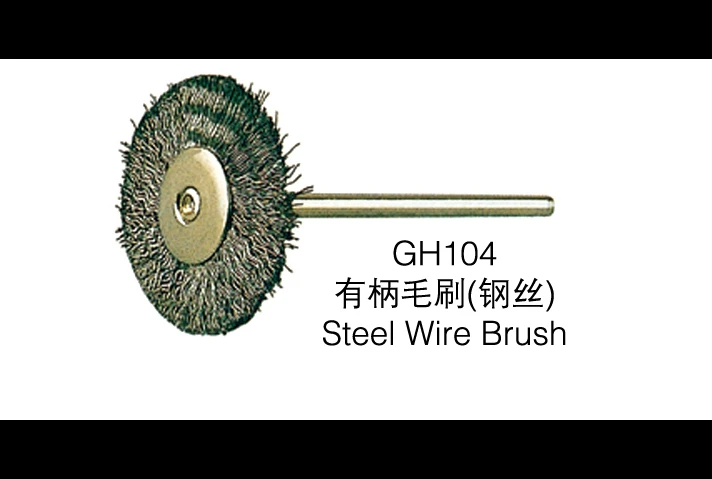 Jewelery Tools Hot GH104 Steel wire brush 100pcs/pack jewelry making tJewelery Dremel and accessories