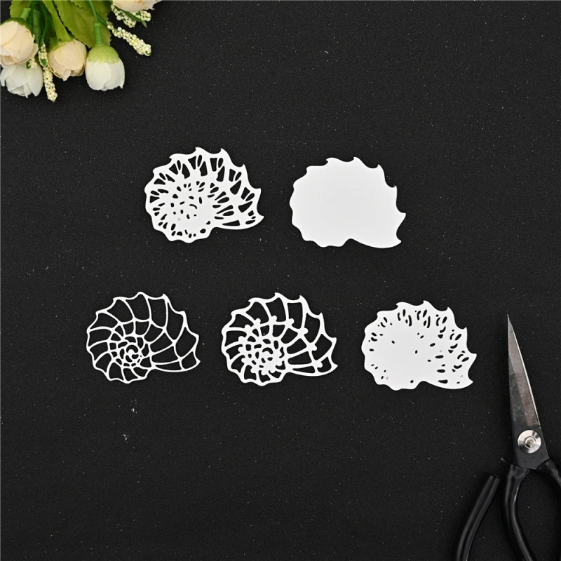 

Eastshape Metal Cutting Dies Cut Die Mold Sea Conch Decoration Scrapbook Paper Craft Knife Mould Blade Punch Stencils Supplies