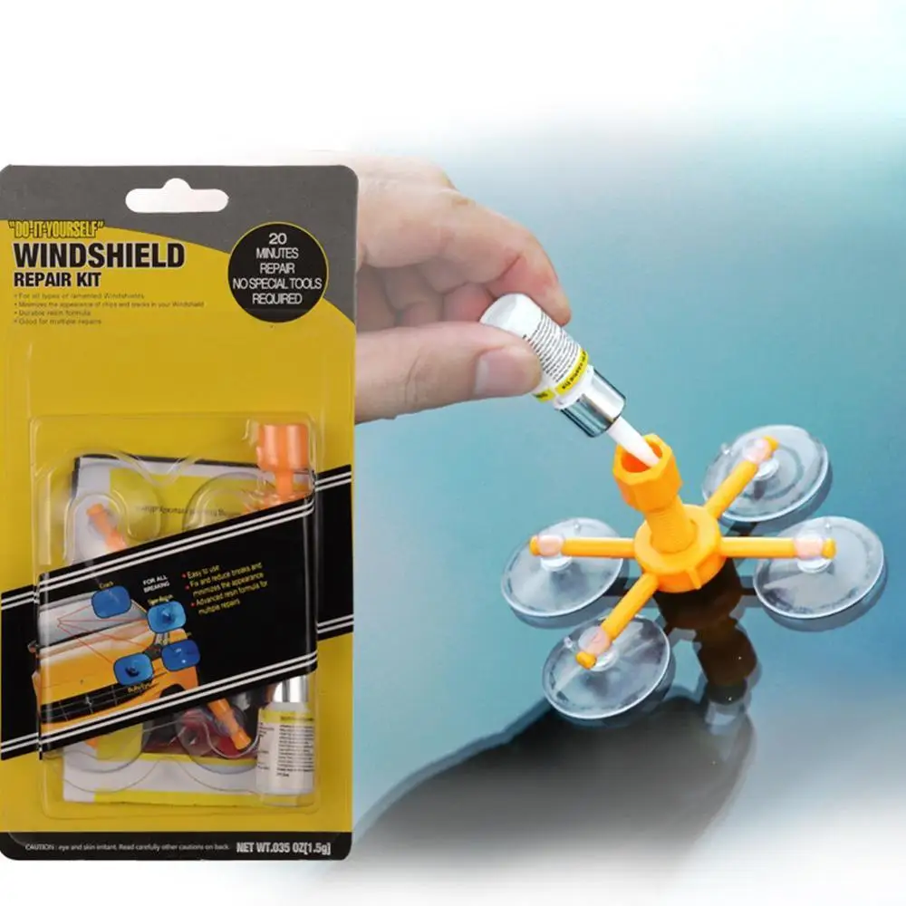 Auto Glass Scratch Crack Restore Tool Car Windshield Repair Resin Kit DIY Window Tools glass Curing Glue | Автомобили и мотоциклы