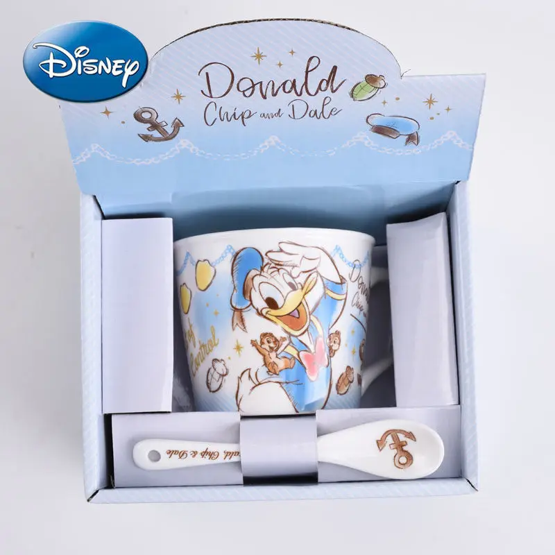 

Disney Donald Duck Cup Cute Water Cup Mug Cartoon Ceramic Cup Breakfast Cup Milk Cup